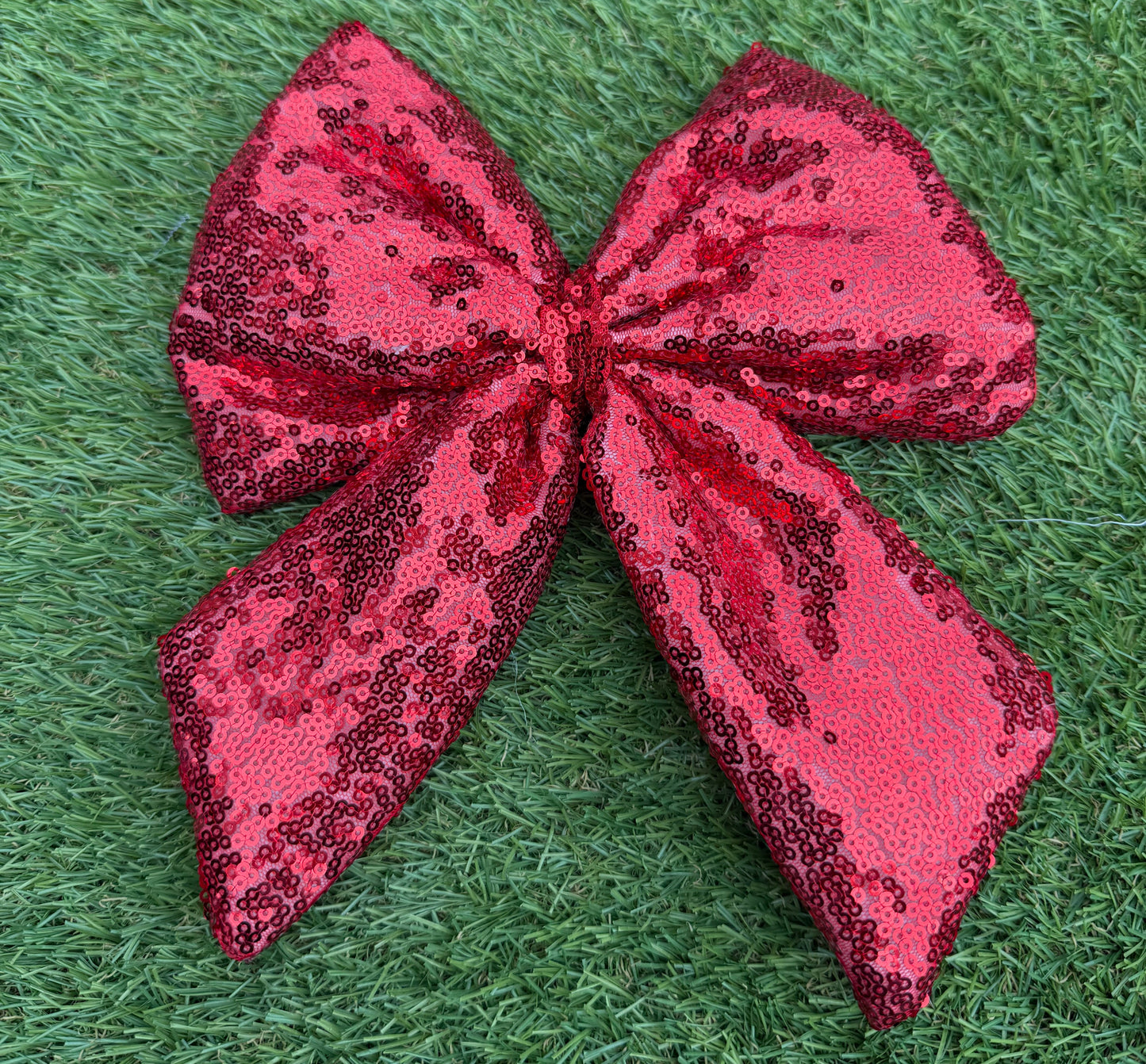 Sailor Bow - Red Sequin