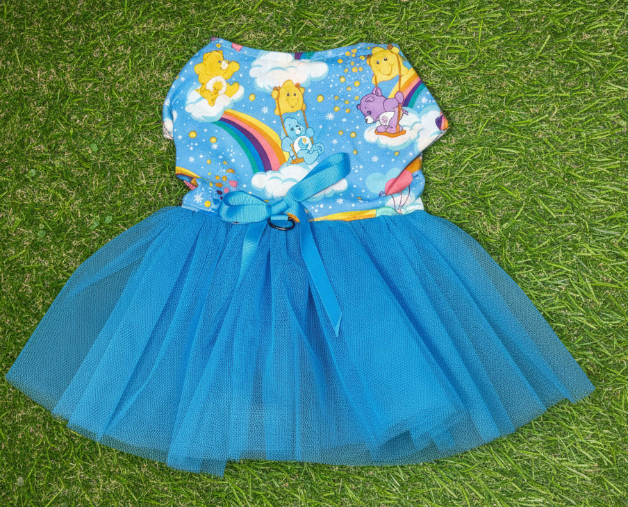 Dress - Care Bear with full Tulle Skirt NEW FEATURE D ring