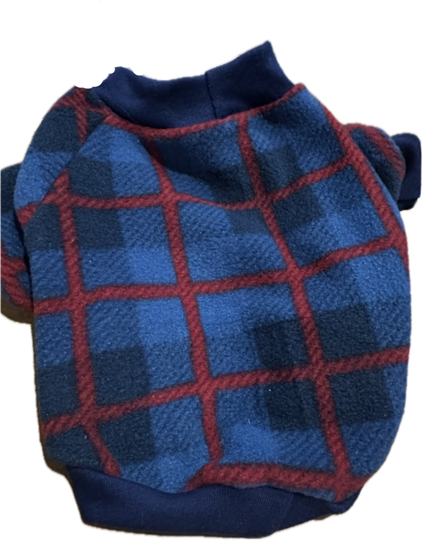 Sweater - Blue and Red Tartan
