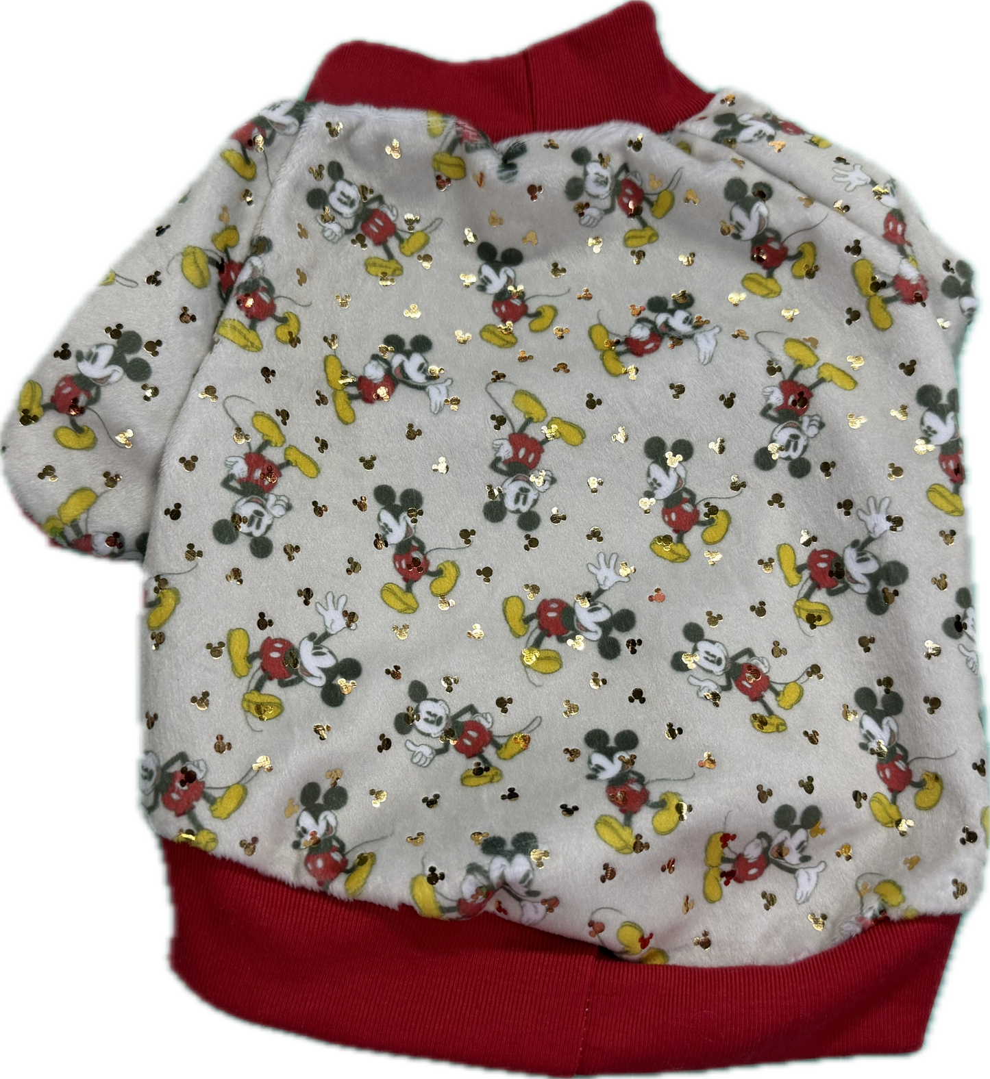 Sweater - Mouse with gold embellishments