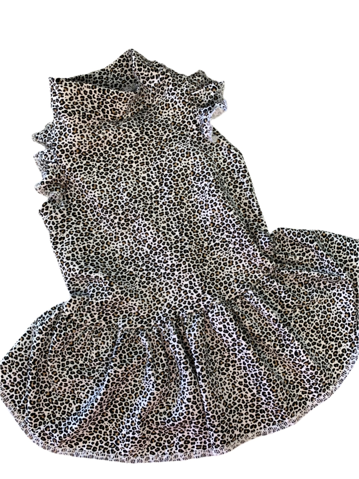 Jersey Dress- Leopard Print