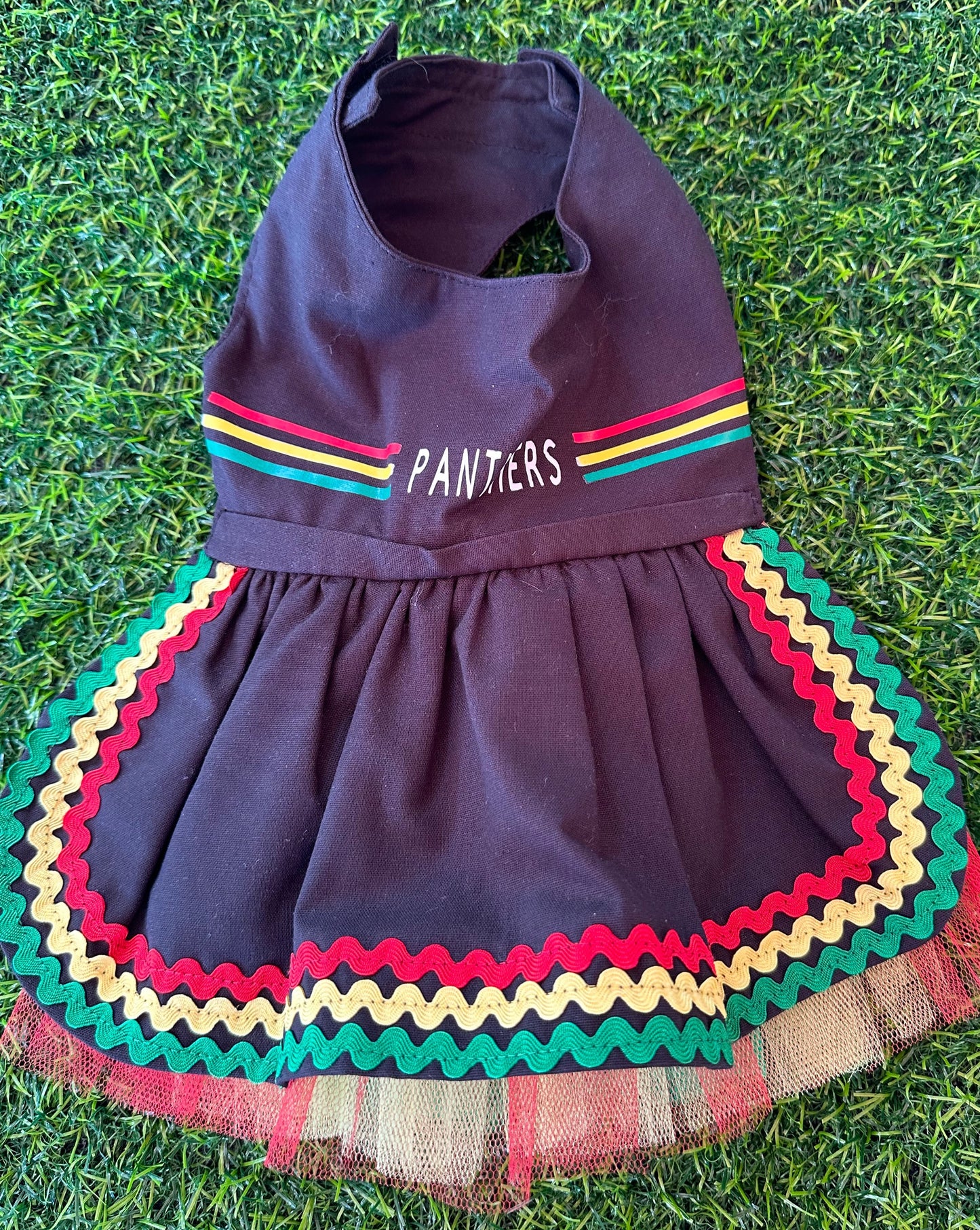 Dress-Cheerleader Panthers tulle underskirt