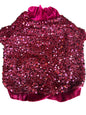 Sequin Top -  RED