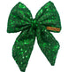 Sailor Bow -  Green Sequin