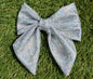 Sailor Bow - Metalic Silver