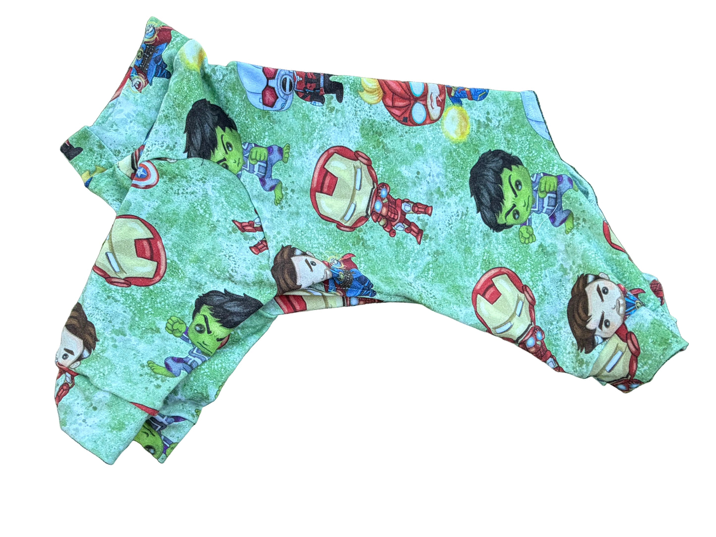 Onesie - Heros on  Green