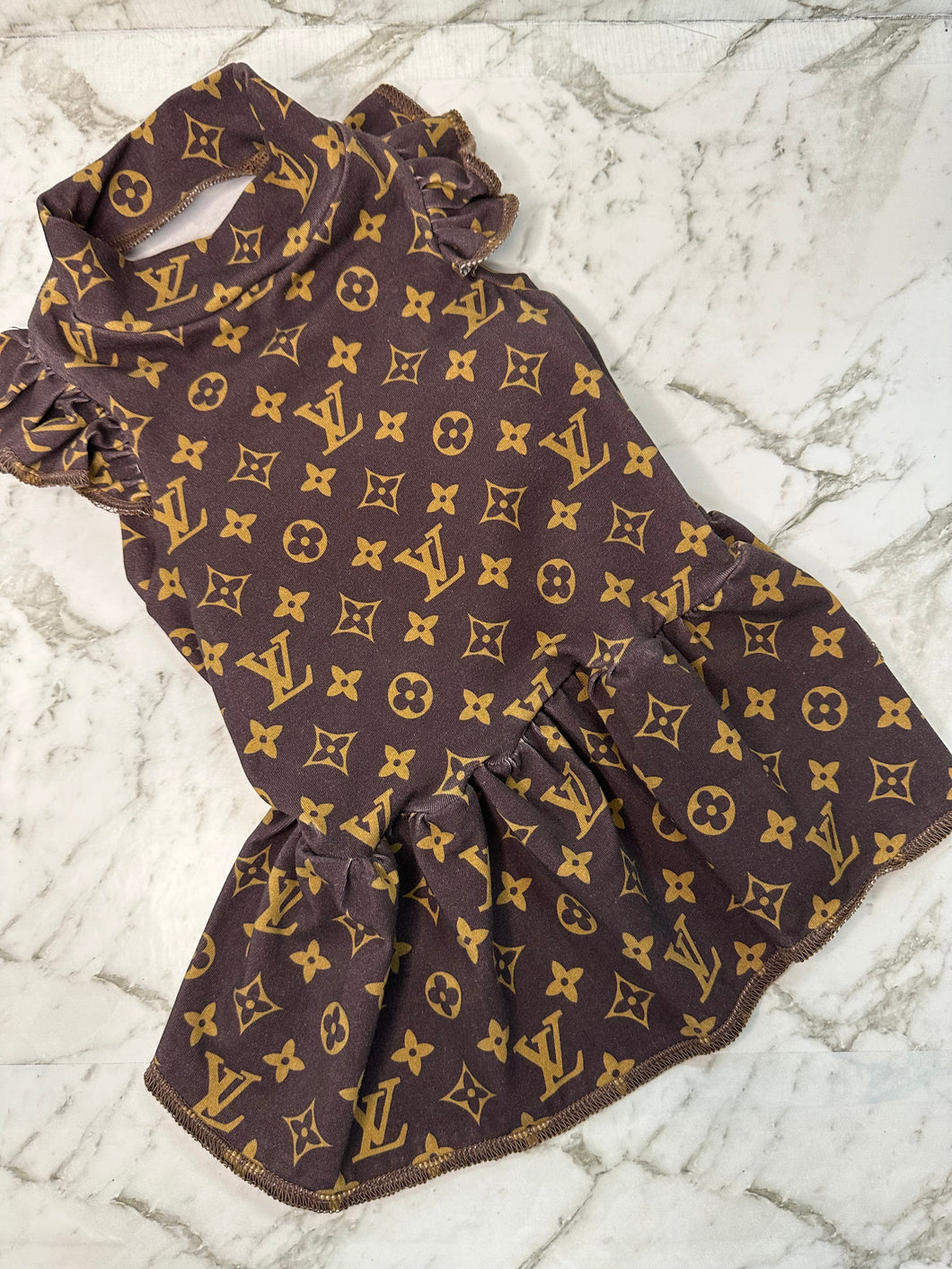 Doggy Dresses / Jersey - LV Print