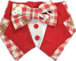 Tuxdanna - Gingerbreadman on Red and White Check