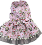 Christmas Dress - Mouse and Friends  on Pale pink with Tulle underskirt