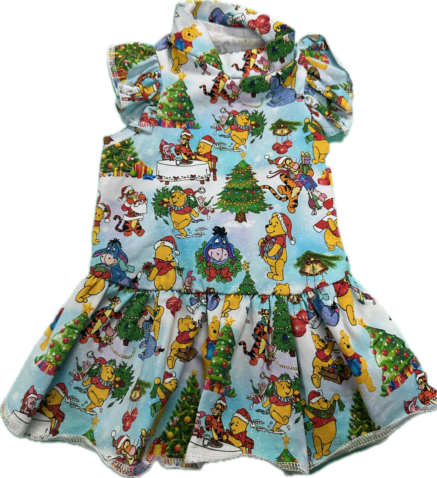 Christmas Doggy Dresses / Jersey - Christmas Wiinie the Pooh