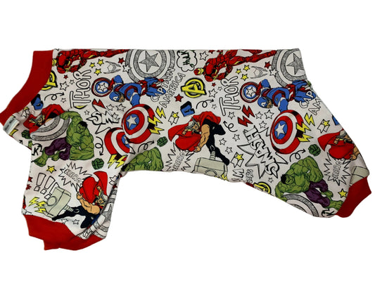 Onesie - Hero's on White original print