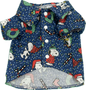 Christmas Collared Shirt - Snoopy on Blue