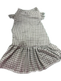 Jersey Dress -  Sage Green Gingham
