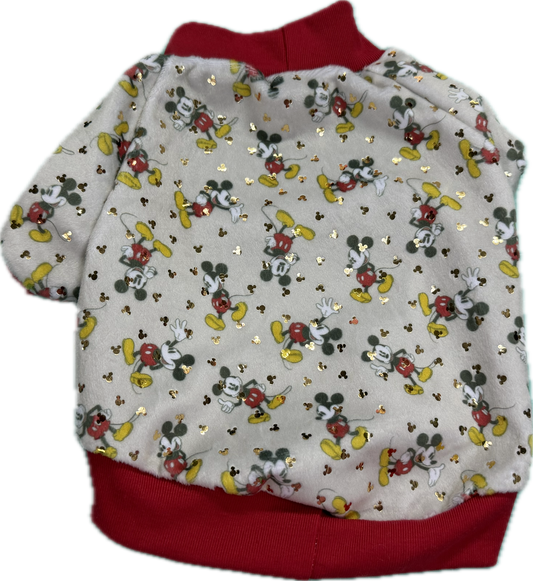 Sweater - Mouse with gold embellishments