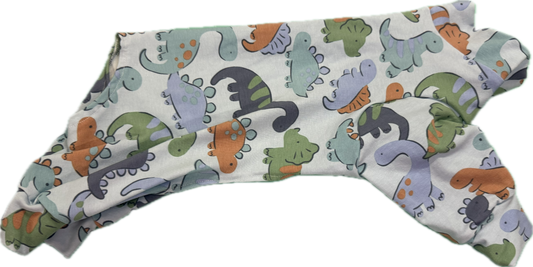 Onesie -  Dinosaur Blue