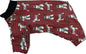 Onesie - Schnauzer on Black and Red Check