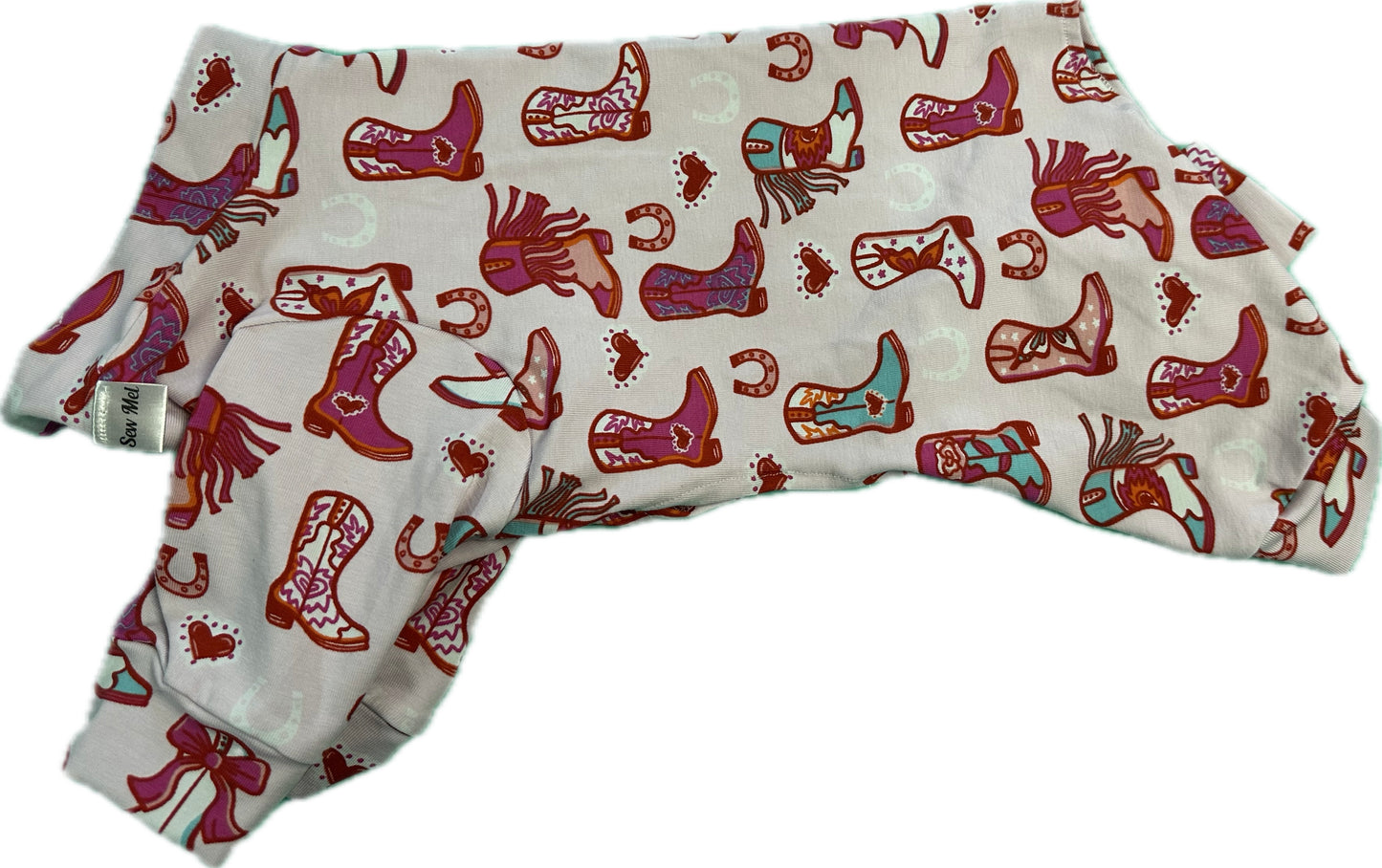 Onesie -  Pink Western