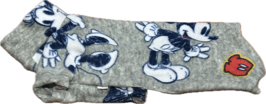 Onesie  Short leg  - Grey Mickey Mouse polar Fleece