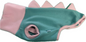 Dinosaur Jumper - Mint Green Body and Pale Pink Collar and Spikes