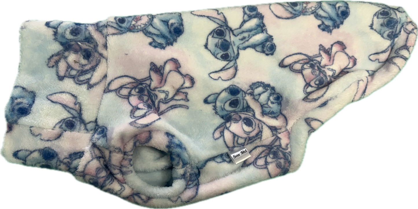 Long Dog Fleece Sweater - Stitch and Angel