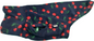 Long Dog  Fleece  Sweater - Cherries on Navy