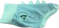 Dinosaur Jumper -  Pale Blue with Mint Green Spikes