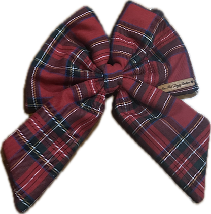Sailor Bow -  Tartan