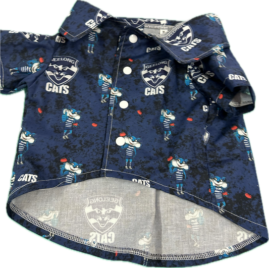 Collared Shirt - Geelong  Cats  (Wide Fit)