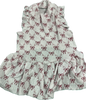 Jersey Dress -  Pink Bows on Rib