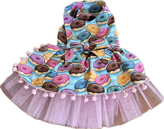 Dress  Donut  with Pink Tulle Skirt   and NEW FEATURE D ring