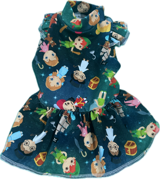 Jersey Dress -  Peter Pan and Friends