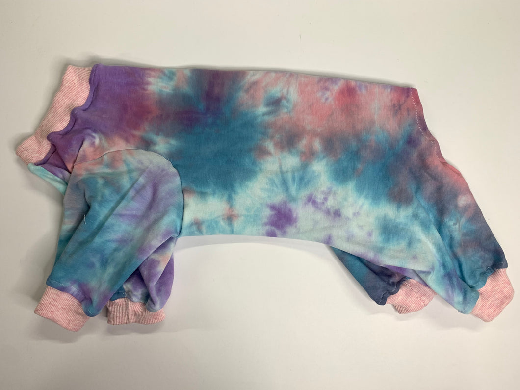 Onesie - Pink Blue Tie Dye