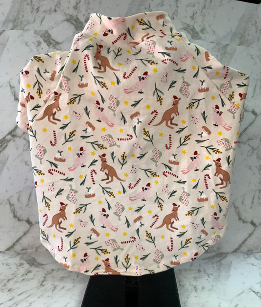 Christmas Doggy T Shirt - Aussie Christmas Print