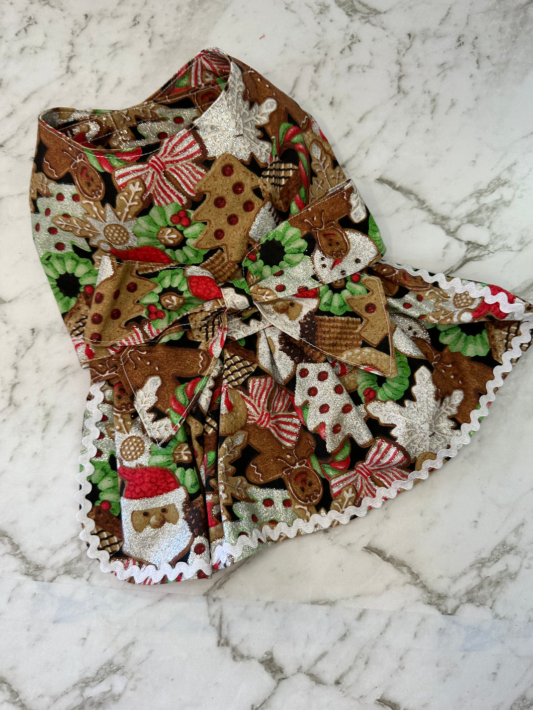 Christmas Dress -  Gingerbread & Santa Cookies