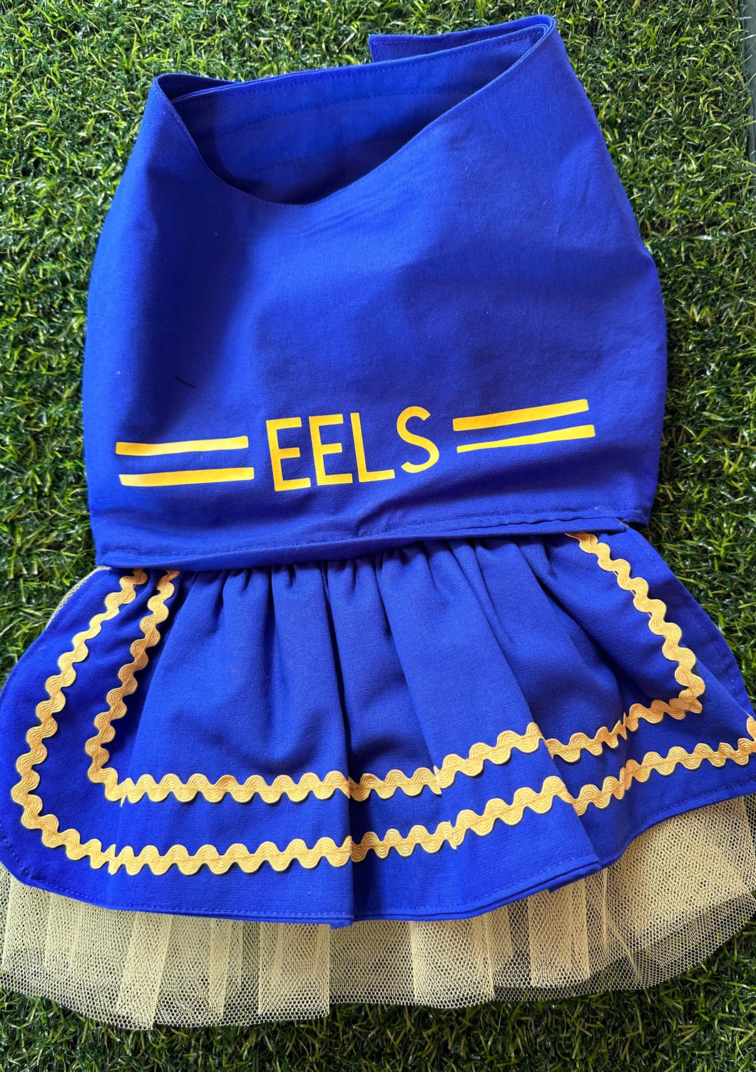 Doggy Dress  - Cheerleader Eels tulle underskirt