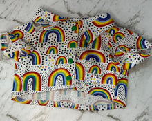 Load image into Gallery viewer, Collared Shirt  - Rainbow Pride / Mardi Gras
