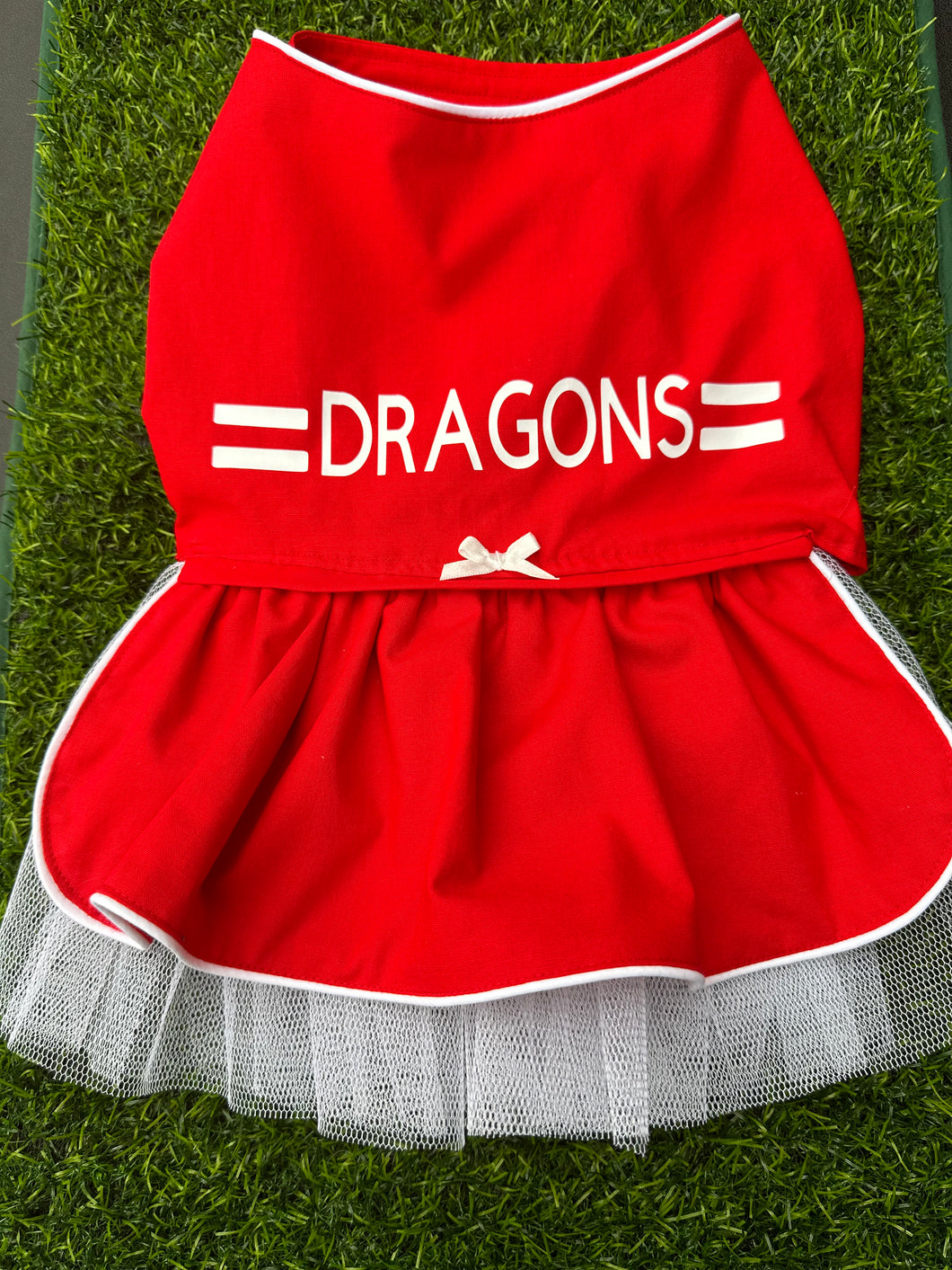 Doggy Dress  - Cheerleader Dragons tulle underskirt